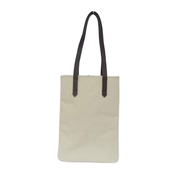 pockets colorful canvas tote handbag shopper  for shopping school_ 2